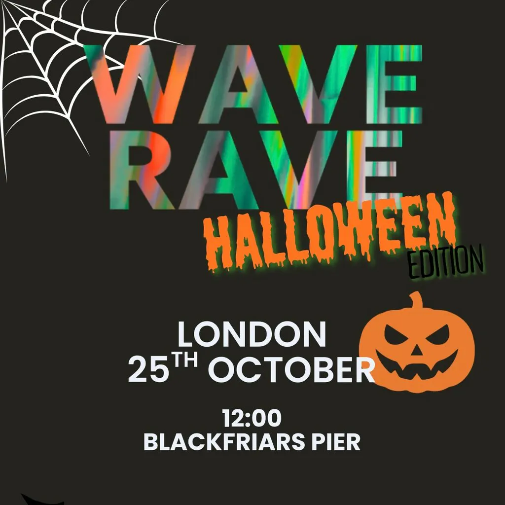 Wave Rave- HALLOWEEN EDITION -London (Boat Party) | The Dutch Master ...