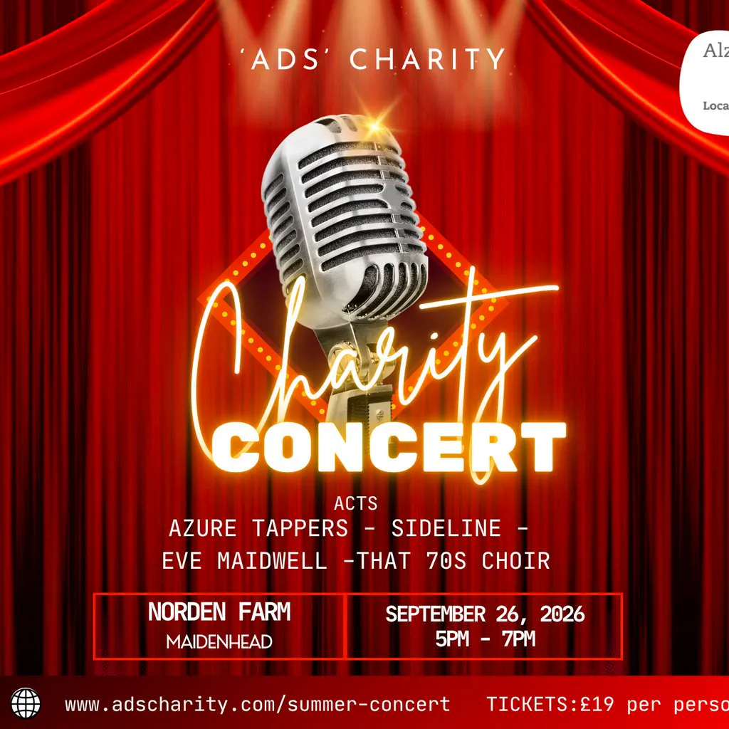 ADS Charity Concert at Norden Farm Centre For The Arts