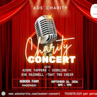 ADS Charity Concert at Norden Farm Centre For The Arts