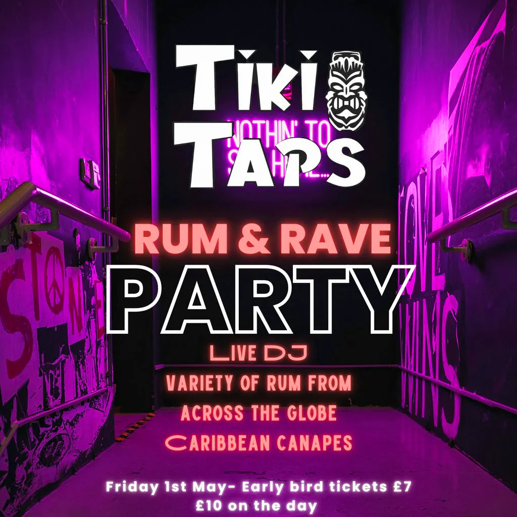 Rum and Rave at Tiki Taps Darwen
