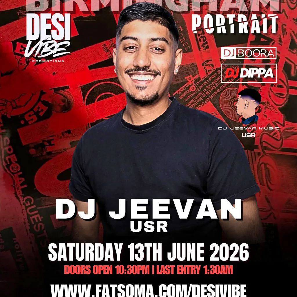 Desivibe presents Bhangra Saturdays at Portrait Birmingham
