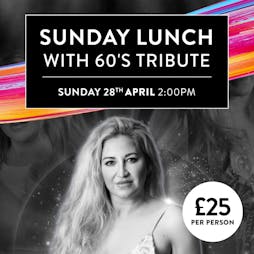 Sunday Lunch with 60's tribute at The Shankly Hotel Tickets | The Shankly Hotel Liverpool  | Sun 28th April 2024 Lineup