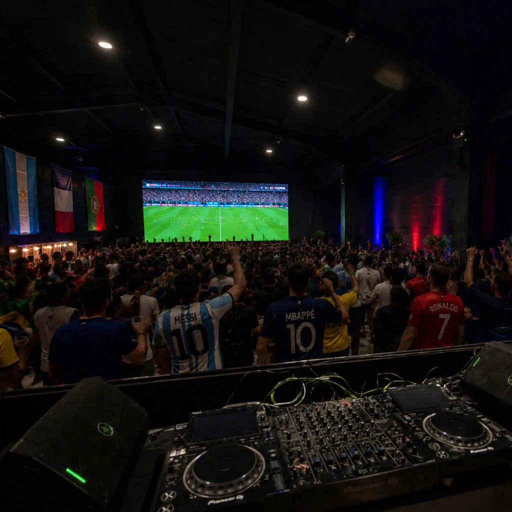 Ultra World Cup Fanzone (England vs Ghana) at Ultra Warehouse