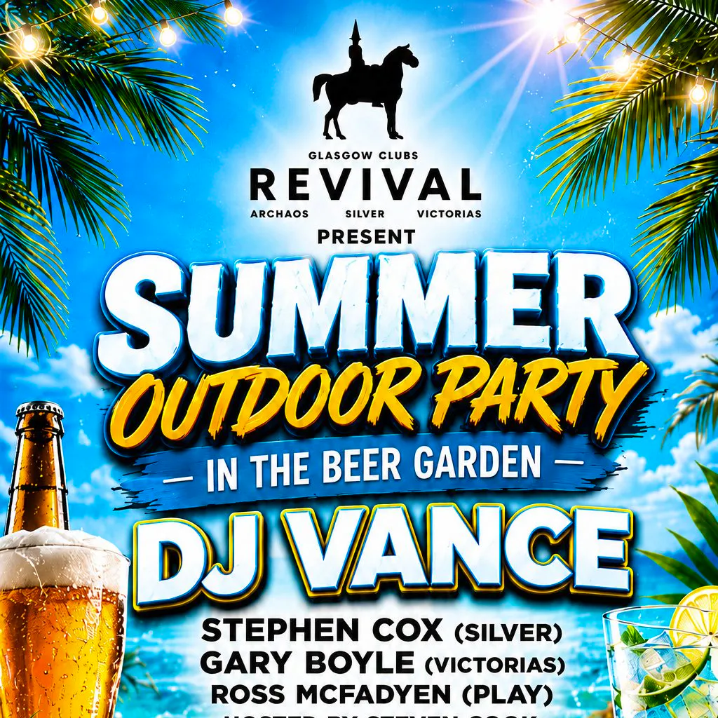 Summer Outdoor Party at Princess Bar