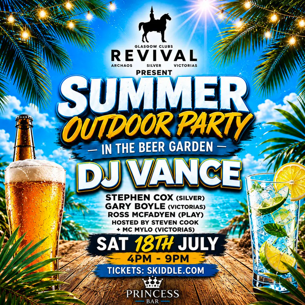 Summer Outdoor Party at Princess Bar