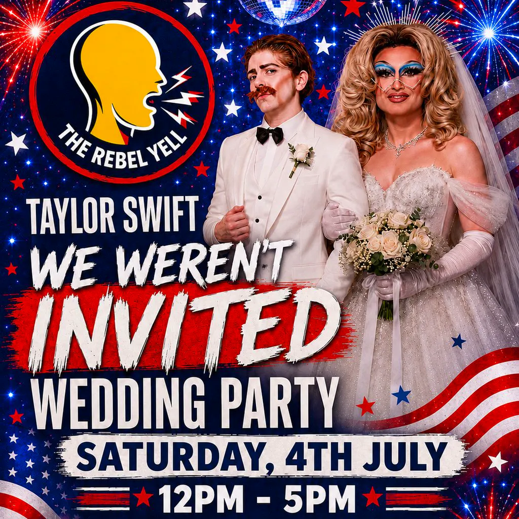 Taylor Swift 'We Weren't Invited' Wedding Party with Bottomless! at The Rebel Yell Newcastle