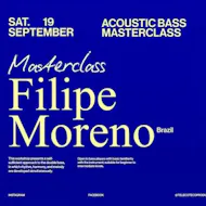One Instrument: ACOUSTIC BASS MASTERCLASS by Filipe Moreno (BR) at The Bulls Head