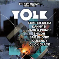 YOLK: House & Tech-House Nights at Egg London at Egg London