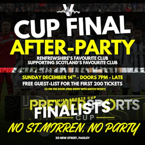 Cup Final Afterparty
