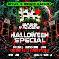 Bass Invaders - Halloween Special at Balkan Nightclub And Sports Bar
