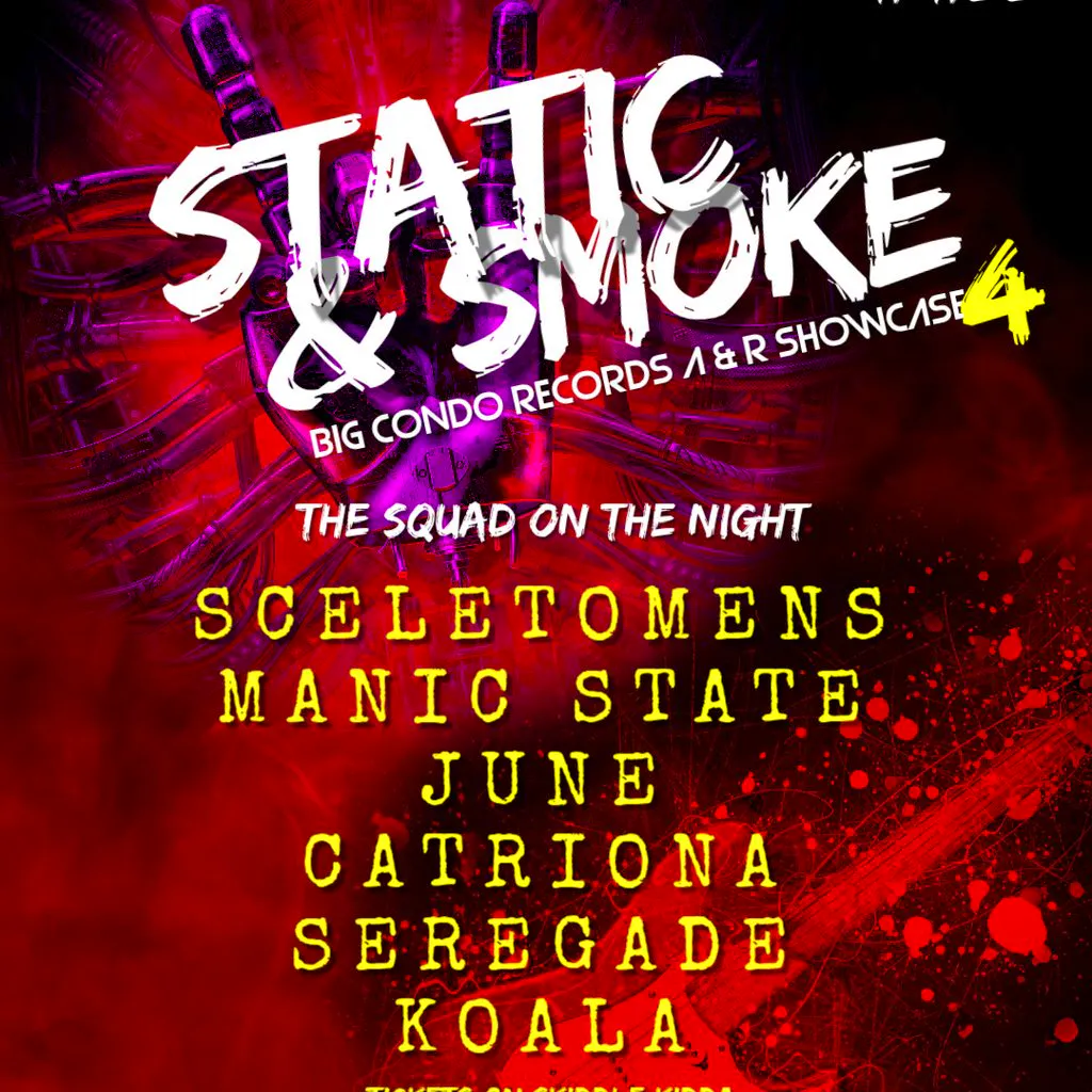 Big Condo Records Presents Static & Smoke 4 at The Tunnel
