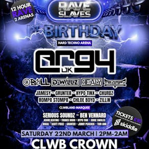 Rave Slaves 1st Birthday