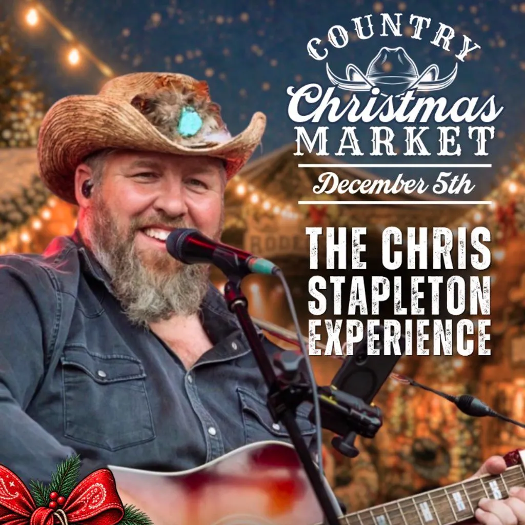 Rodeos Christmas Country Market with Chris Stapleton at Rodeos Bbq