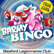 Barmy Bingo at Sleaford Legionnaires Club