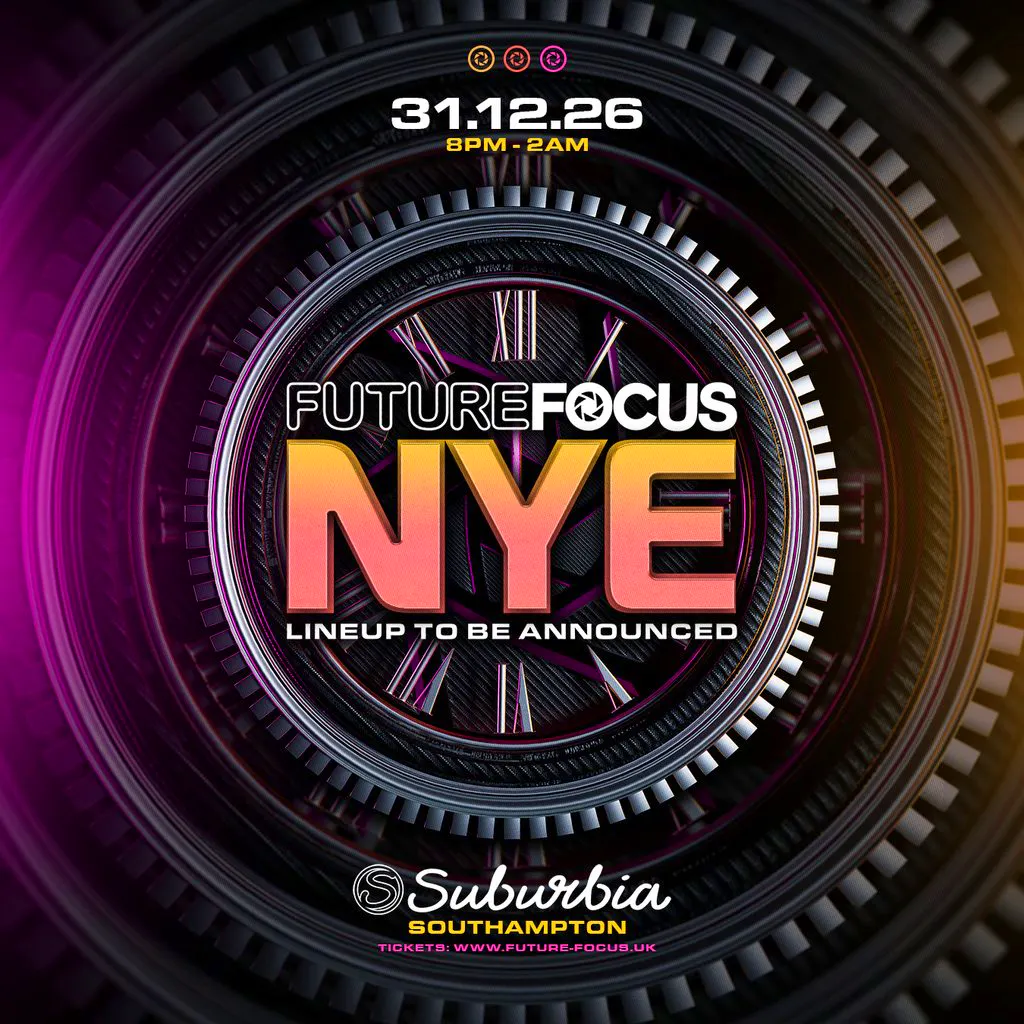 Future Focus New Years Eve at Suburbia Southampton