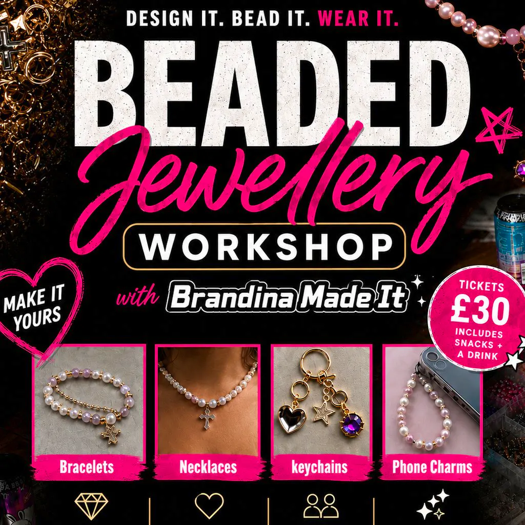 Made by You: Beads and Charms Jewellery Workshop at Brunswick Mill, Abstract Studios