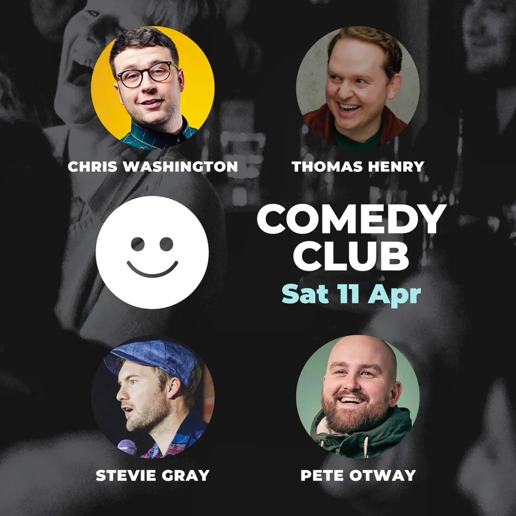 Comedy Club with Chris Washington & Guests at The HIFI Club, Leeds