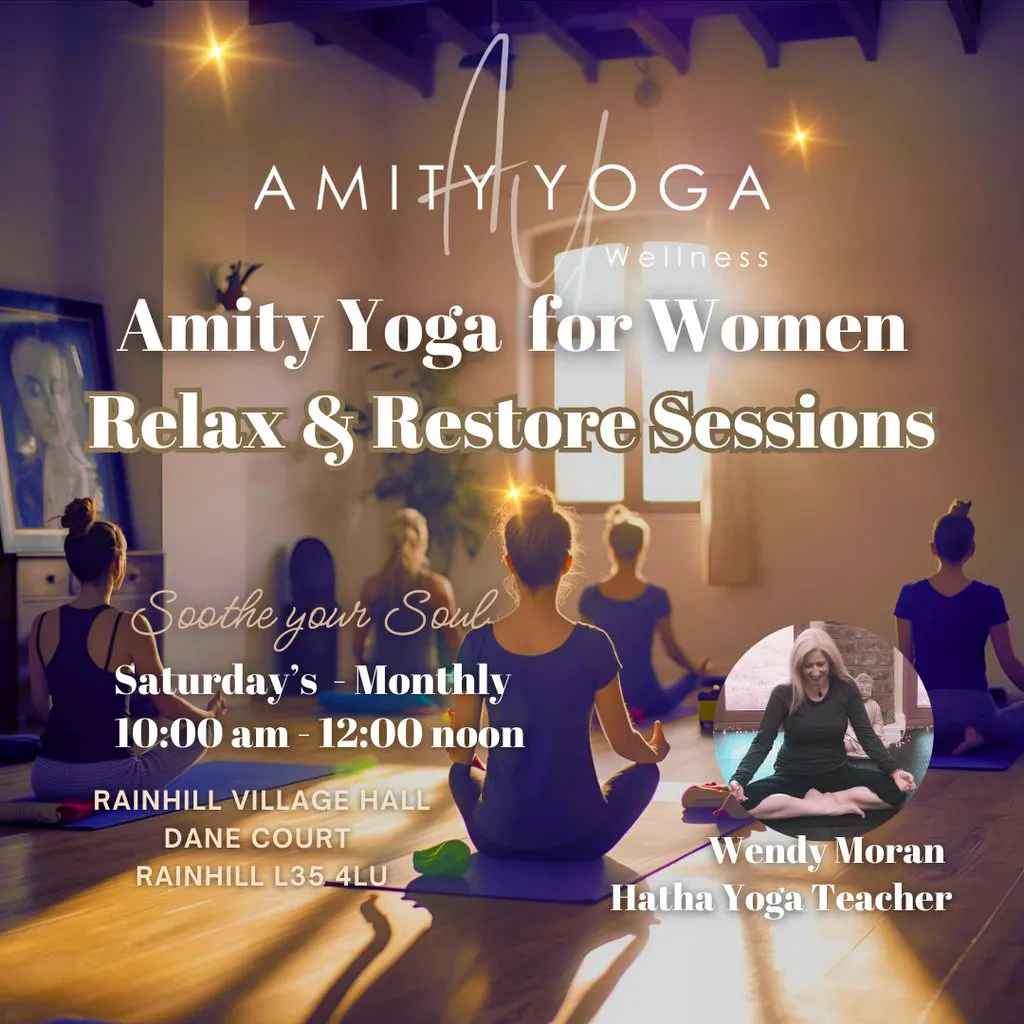 Relax & Restore Sessions for Women in Rainhill Liverpool L35 at Rainhill Village Hall