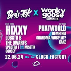 Bris-Tek vs Wonky Goose at Clock Factory Bristol