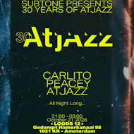 Subtone presents 30 Years Of Atjazz at Loods 12