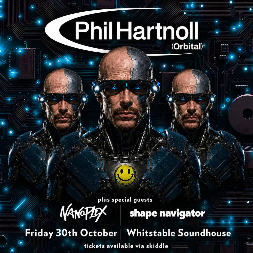 Phil Hartnoll (Orbital) LIVE in Whitstable at The Whitstable Soundhouse