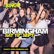 UKG BINGO Sat 19th September Birmingham at Rum Rum Bar And Club