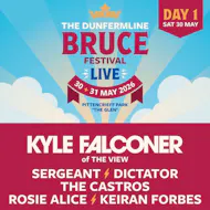 The Dunfermline Bruce Festival Live '26 - Day One at Pittencrieff Park
