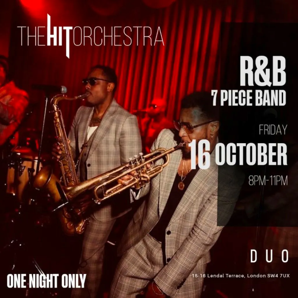The Hit Orchestra: R&B at Duo Clapham