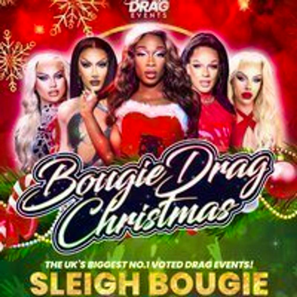 Sleigh Bougie - Christmas Bottomless Drag Brunch & Dinner London at Fire London  / Vauxhall Food And Beer Garden