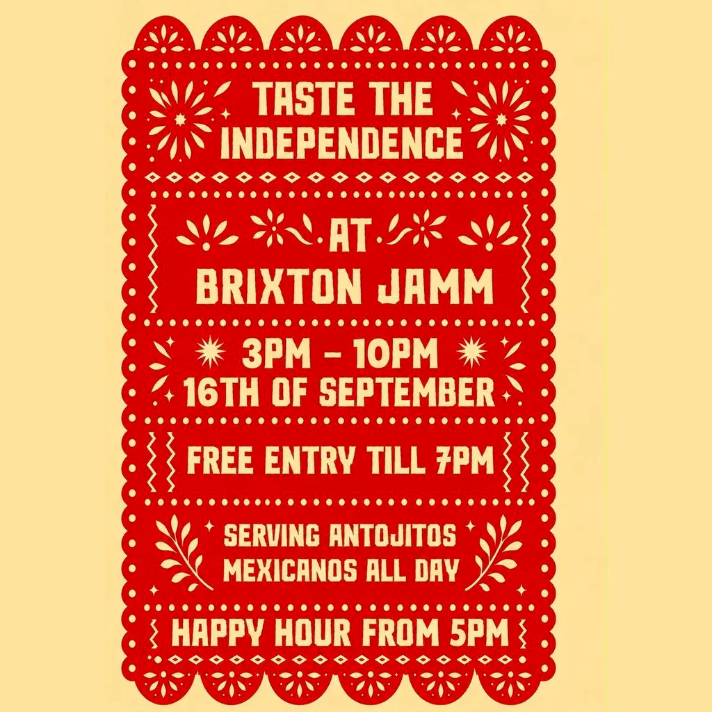Taste the Independence at Brixton Jamm