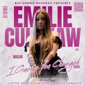 Big Condo Records Presents Emilie Culshaw IGYC Tour Wigan