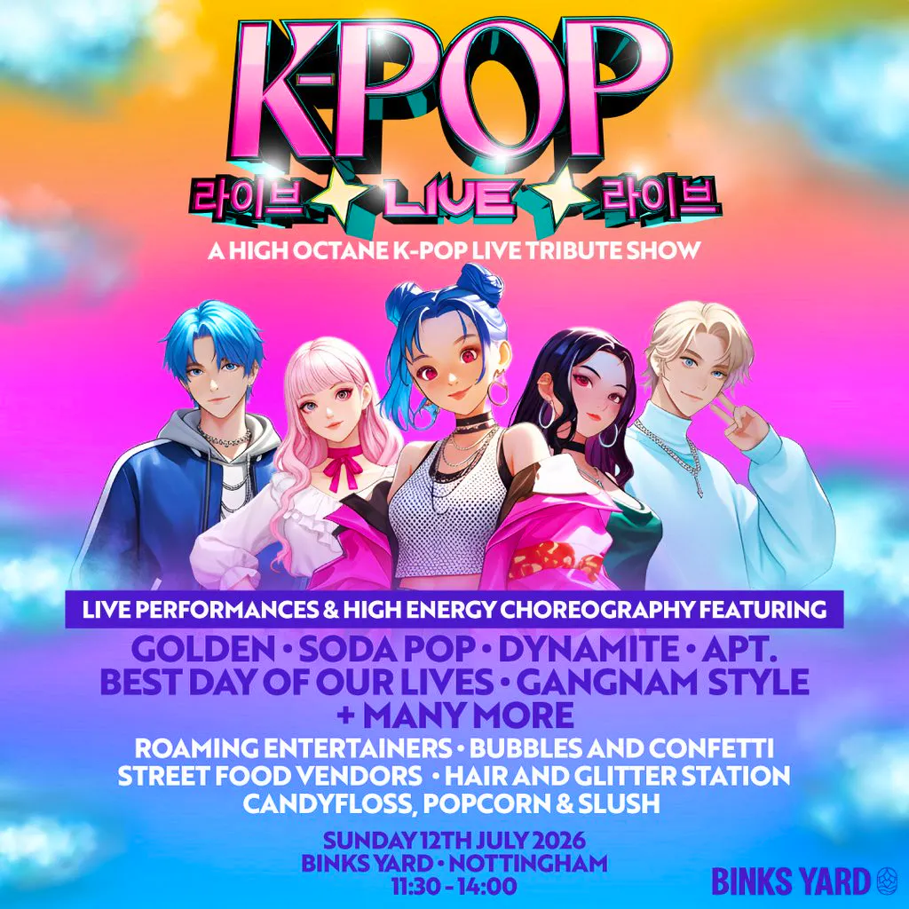 K-POP Live | Binks Yard, Nottingham at Binks Yard
