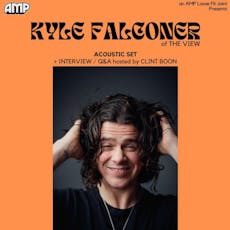 Kyle Falconer live & In conversation at Amp Stockport