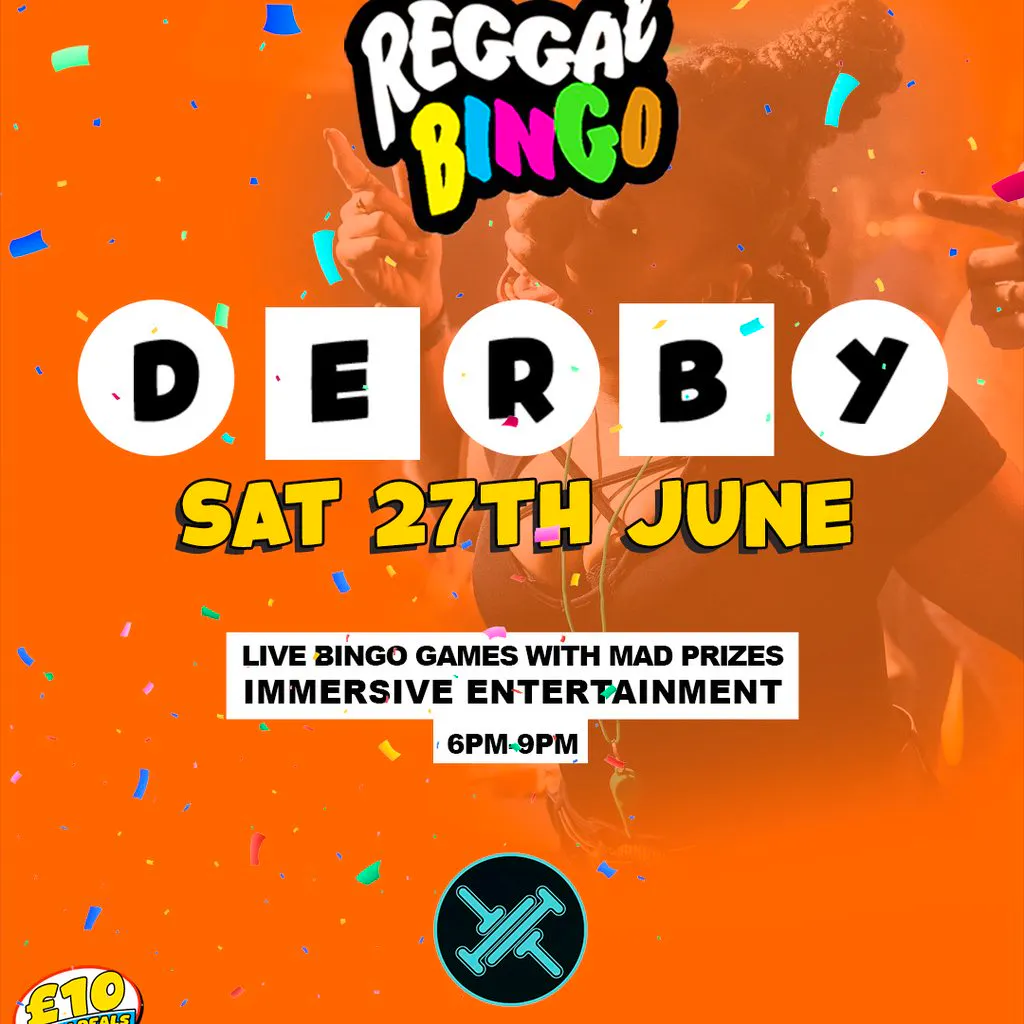 Reggae Bingo - Derby - Sat 27th June at Together Derby