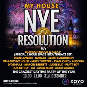 My House NYE - Resolution