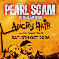 Pearl Scam - Pearl Jam Tribute + Angry hair - Leeds at The Wharehouse Leeds