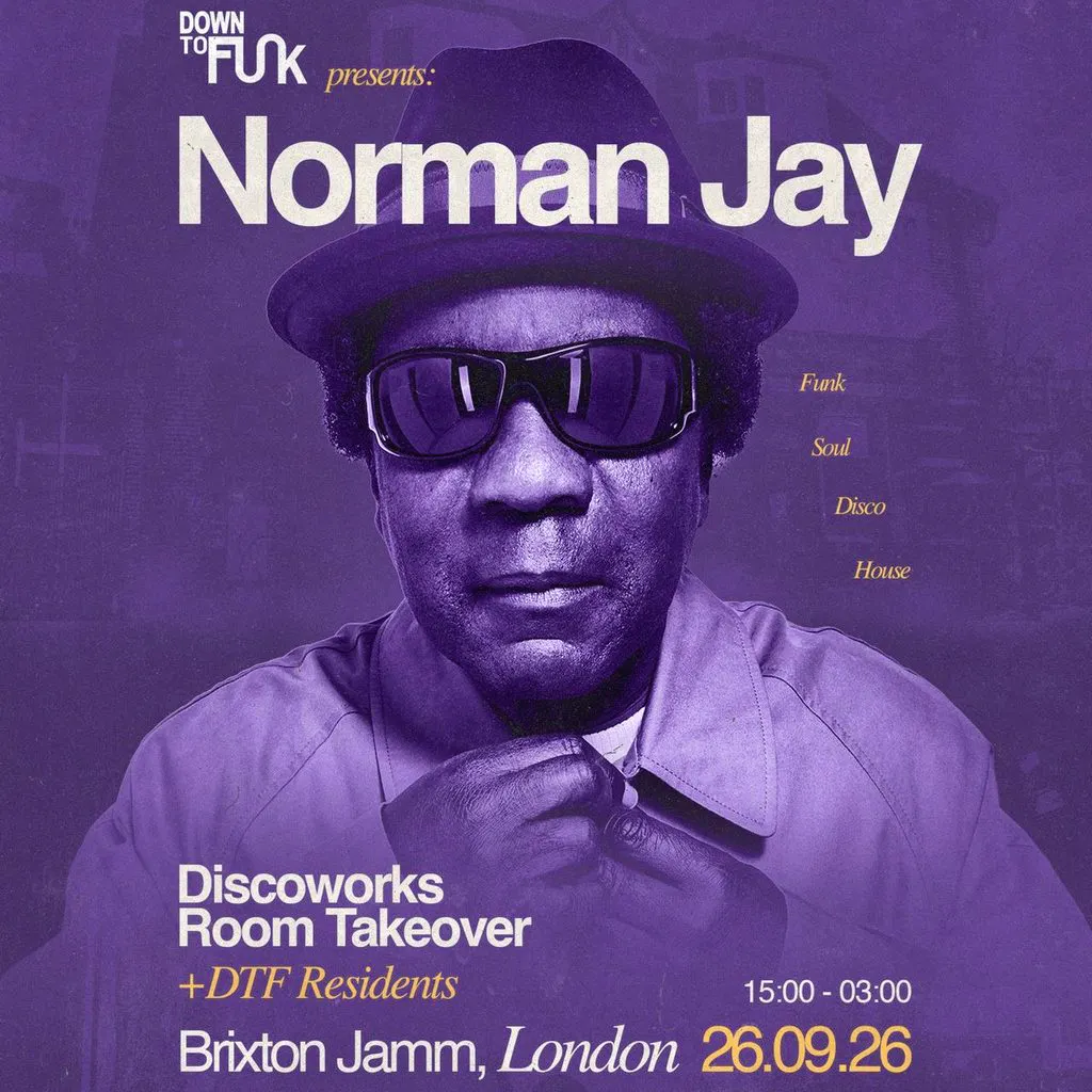 DTF Presents: Norman Jay MBE at Brixton Jamm