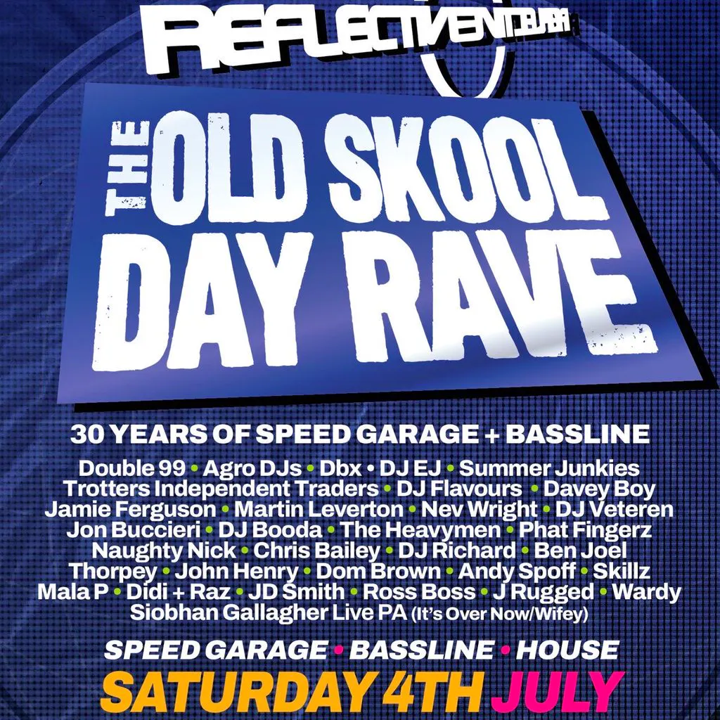 Reflective The Old Skool Day Rave At Network at Network Sheffield 14 16 Matilda Street S14qd