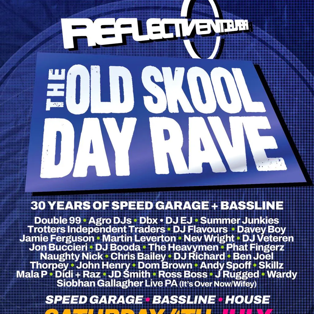 Reflective The Old Skool Day Rave At Network at Network Sheffield 14 16 Matilda Street S14qd