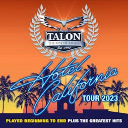 Talon Tickets | The Prince Of Wales Theatre Cannock  | Fri 8th December 2023 Lineup