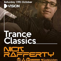 VISION's Birthday Pres NICK RAFFERTY (Tidy/Cream/Sundissential) Tickets | The Basement Club Stoke-on-Trent  | Sat 19th October 2024 Lineup