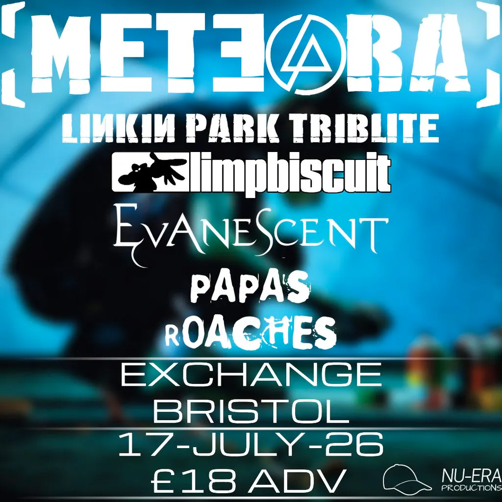 Meteora Linkin Park| Nu Revolution Tour 2026 | Exchange Bristol at Exchange Bristol