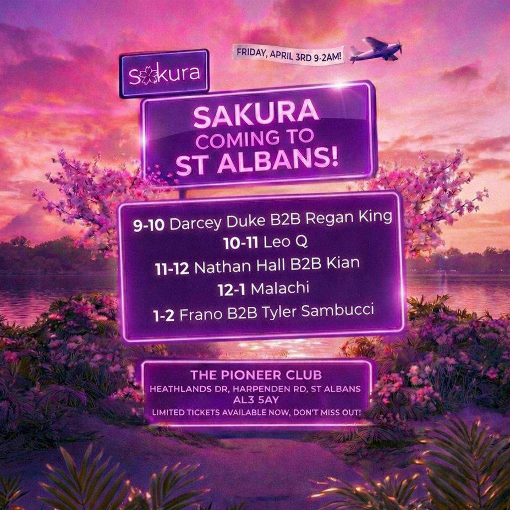 Sakura Ldn at The Pioneer Club