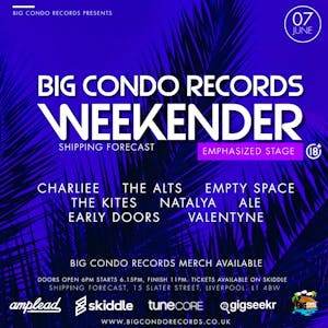 Big Condo Records Weekender Emphasized Stage