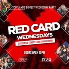 Red Card Wednesday at Fubar