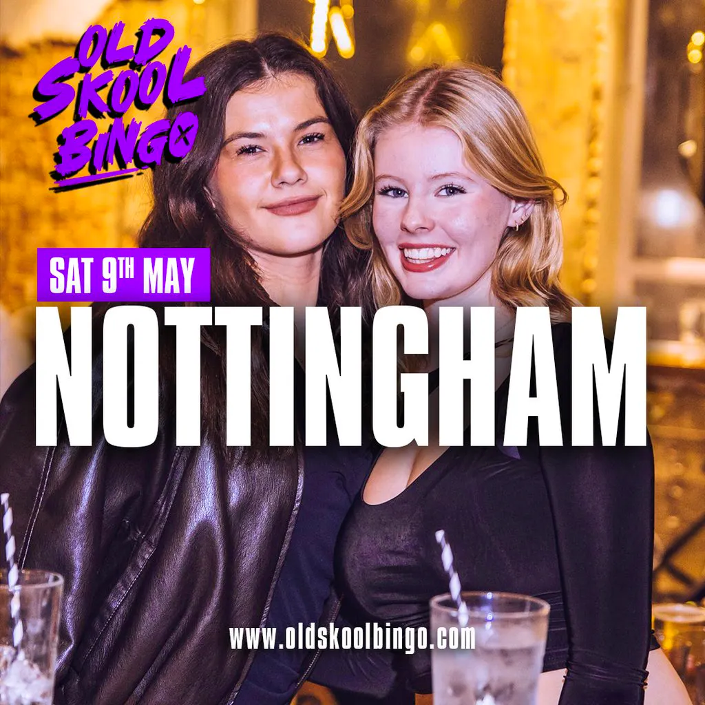 Old Skool Bingo Sat 9th May at Ng One Nottingham