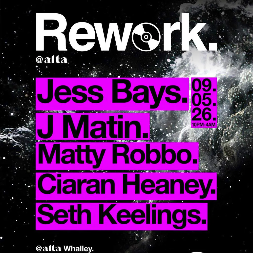 Rework @ alta presents Jess Bays at Alta Whalley