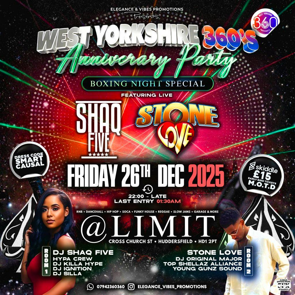 Boxing Night Special at Limit Huddersfield