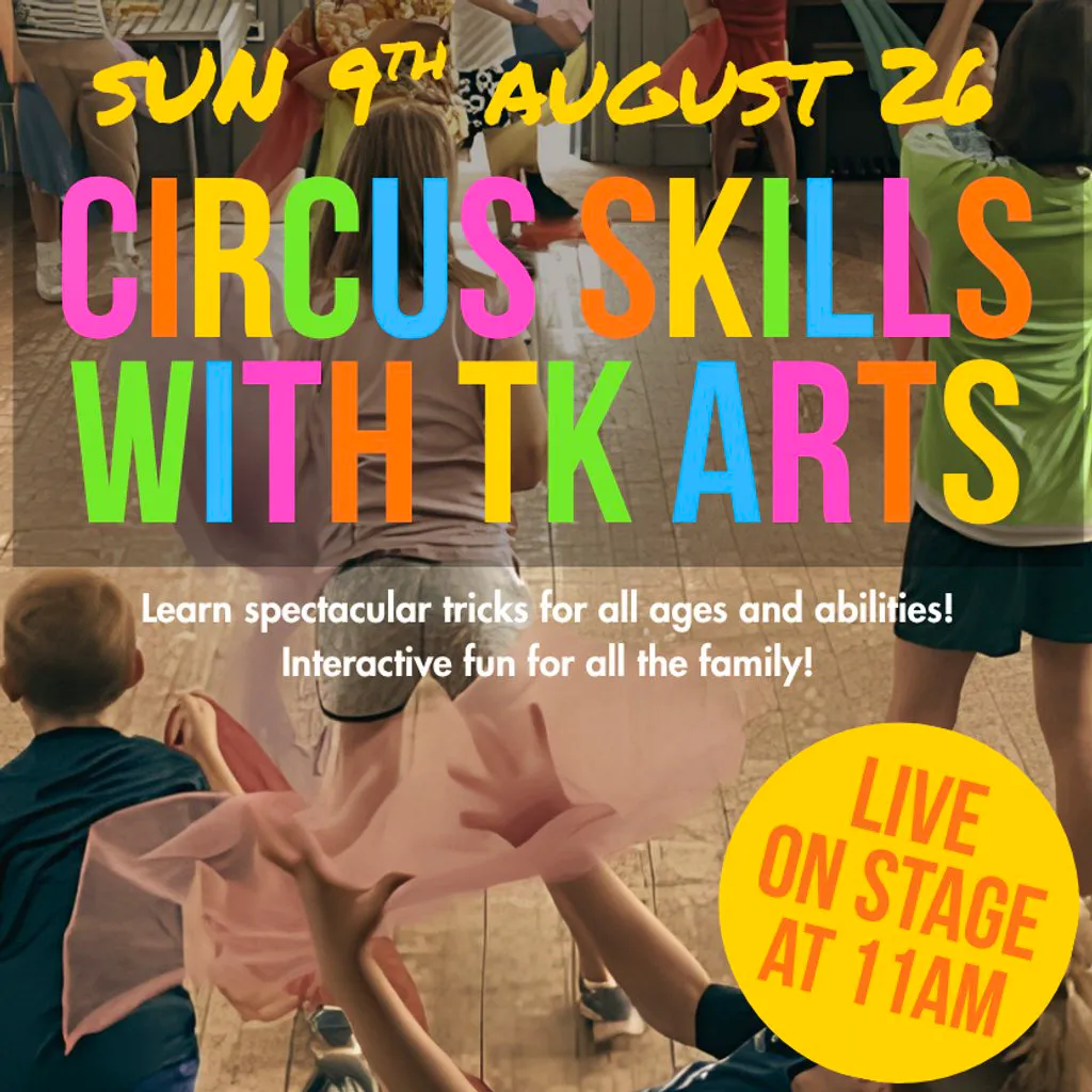 Circus Skills With TK Arts at The Market, Kingsway