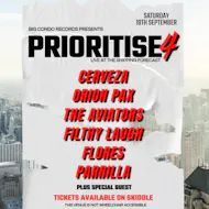 Big Condo Records Presents Prioritise 4 at The Hold The Shipping Forecast